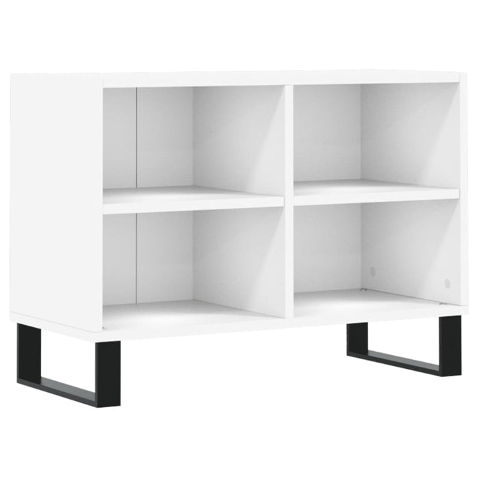 Mobile Porta TV Bianco 69,5x30x50 cm in Legno Multistrato 826972