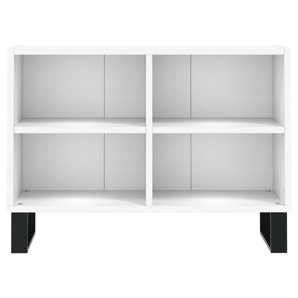 Mobile Porta TV Bianco 69,5x30x50 cm in Legno Multistrato 826972