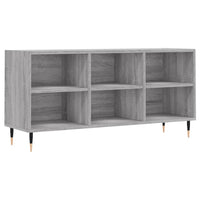 Mobile TV-Credenza TV-Console TV Grigio Sonoma 103,5x30x50 cm in Legno Multistrato 954122
