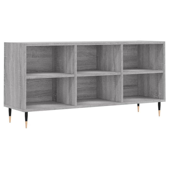Mobile TV-Credenza TV-Console TV Grigio Sonoma 103,5x30x50 cm in Legno Multistrato 954122
