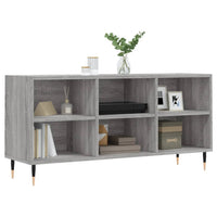 Mobile TV-Credenza TV-Console TV Grigio Sonoma 103,5x30x50 cm in Legno Multistrato 954122