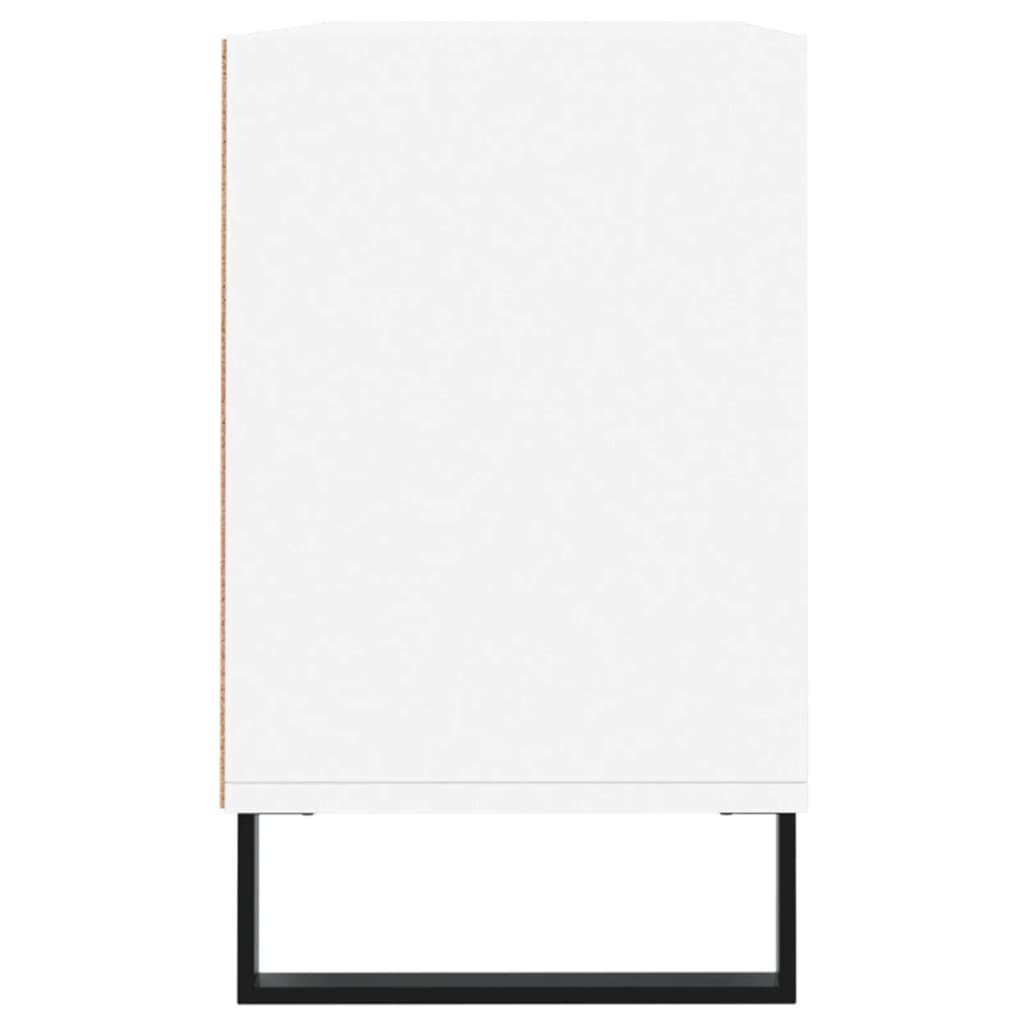 Mobile Porta TV-Mobile per TV-Credenza TV Bianco 103,5x30x50 cm in Legno Multistrato 196856