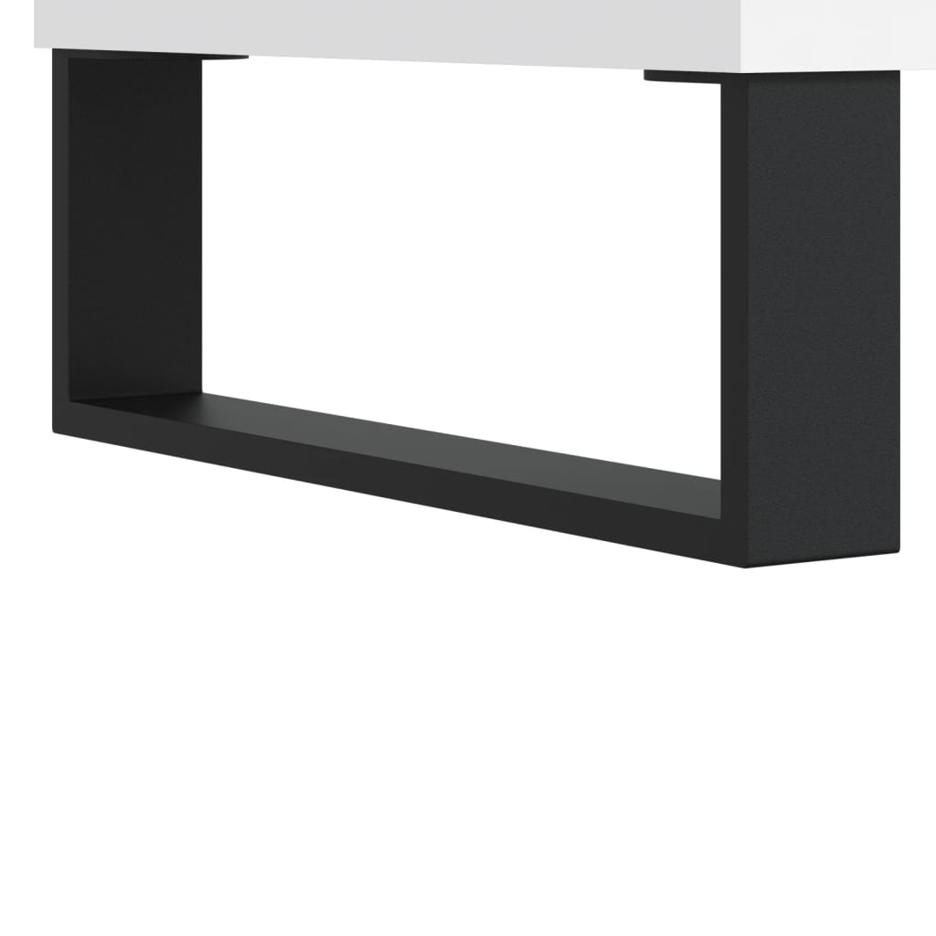 Mobile Porta TV-Mobile per TV-Credenza TV Bianco 103,5x30x50 cm in Legno Multistrato 196856