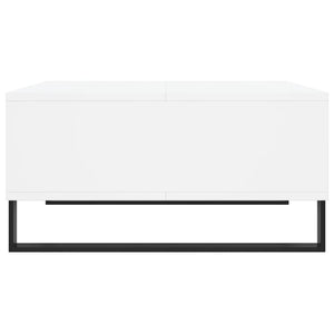 Tavolino da Salotto Bianco 60x60x30 cm in Legno Multistrato