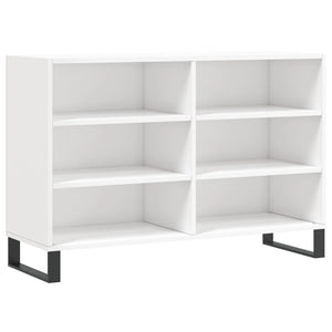 Credenza Bianco Lucido 103,5x35x70 cm in Legno Multistratocod mxl 104029
