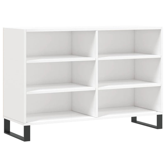 Credenza Bianco Lucido 103,5x35x70 cm in Legno Multistratocod mxl 104029
