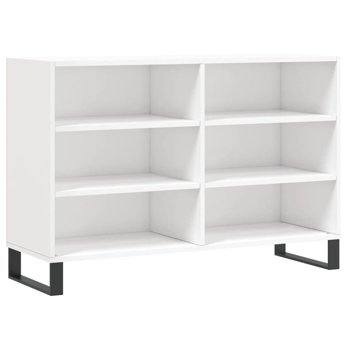 Credenza Bianco Lucido 103,5x35x70 cm in Legno Multistratocod mxl 104029