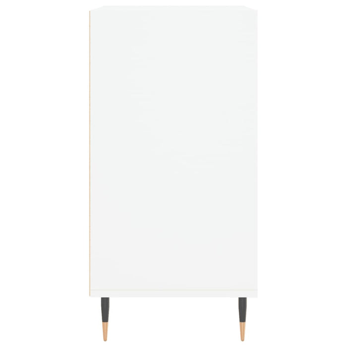 Credenza Bianca 57x35x70 cm in Legno Multistrato 827124