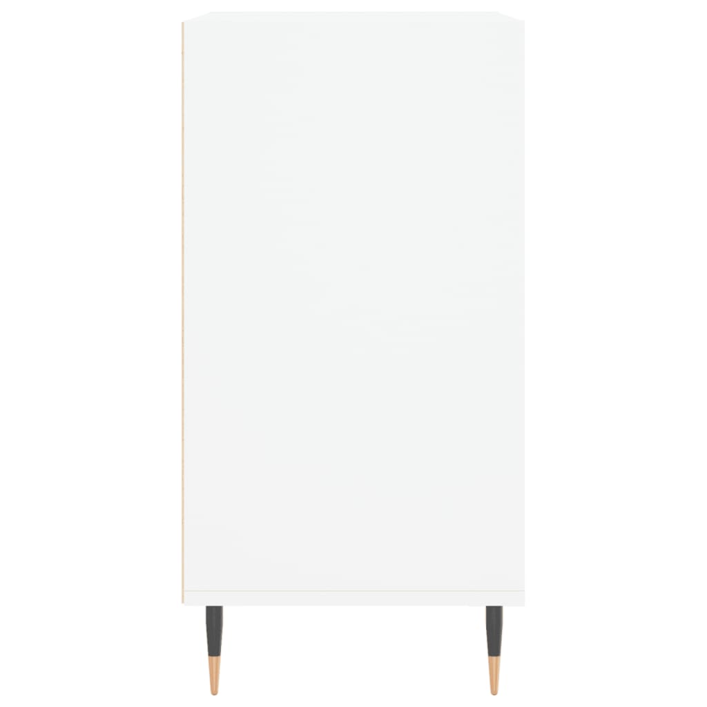 Credenza-Buffet-Armadio da cucina Bianca 57x35x70 cm in Legno Multistrato 514316