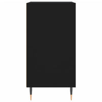 Credenza-Buffet-Armadio da cucina Nera 57x35x70 cm in Legno Multistrato 509348