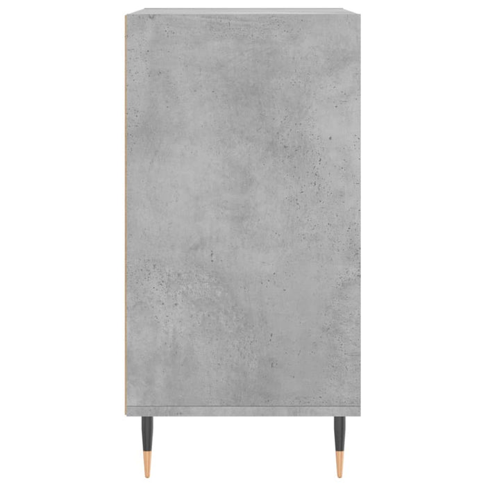 Credenza Grigio Cemento 57x35x70 cm in Legno Multistrato 827128