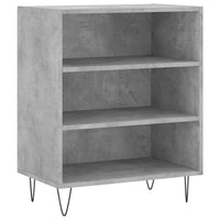 Credenza Grigio Cemento 57x35x70 cm in Legno Multistrato 827136