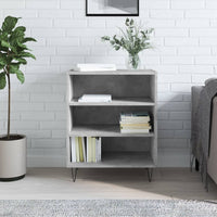 Credenza-Buffet-Armadio da cucina Grigio Cemento 57x35x70 cm in Legno Multistrato 456070