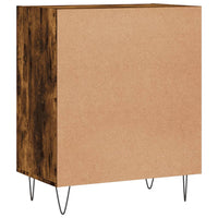 Credenza Rovere Fumo 57x35x70 cm in Legno Multistrato 827137
