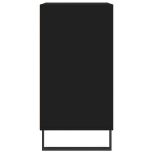 Credenza-Buffet-Armadio da cucina Nera 57x35x70 cm in Legno Multistrato 773258