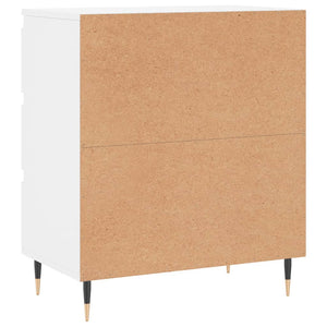 Credenza Bianca 60x35x70 cm in Legno Multistrato 827172