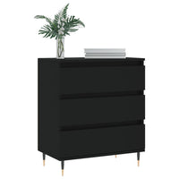 Credenza Nero 60x35x70 cm in Legno Multistratocod mxl 79179