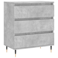 vidaXL Credenza Grigio Cemento 60x35x70 cm in Legno Multistrato