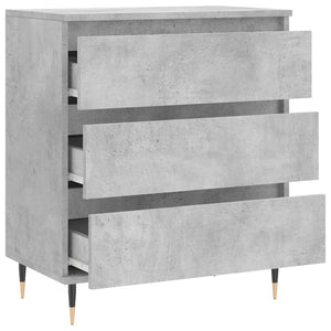 vidaXL Credenza Grigio Cemento 60x35x70 cm in Legno Multistrato