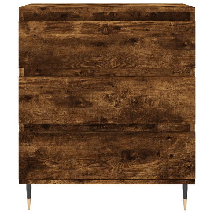 vidaXL Credenza Rovere Fumo 60x35x70 cm in Legno Multistrato