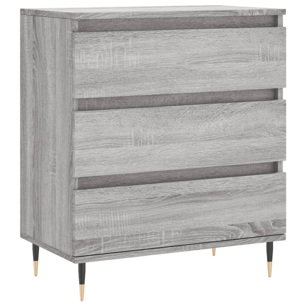 vidaXL Credenza Grigio Sonoma 60x35x70 cm in Legno Multistrato