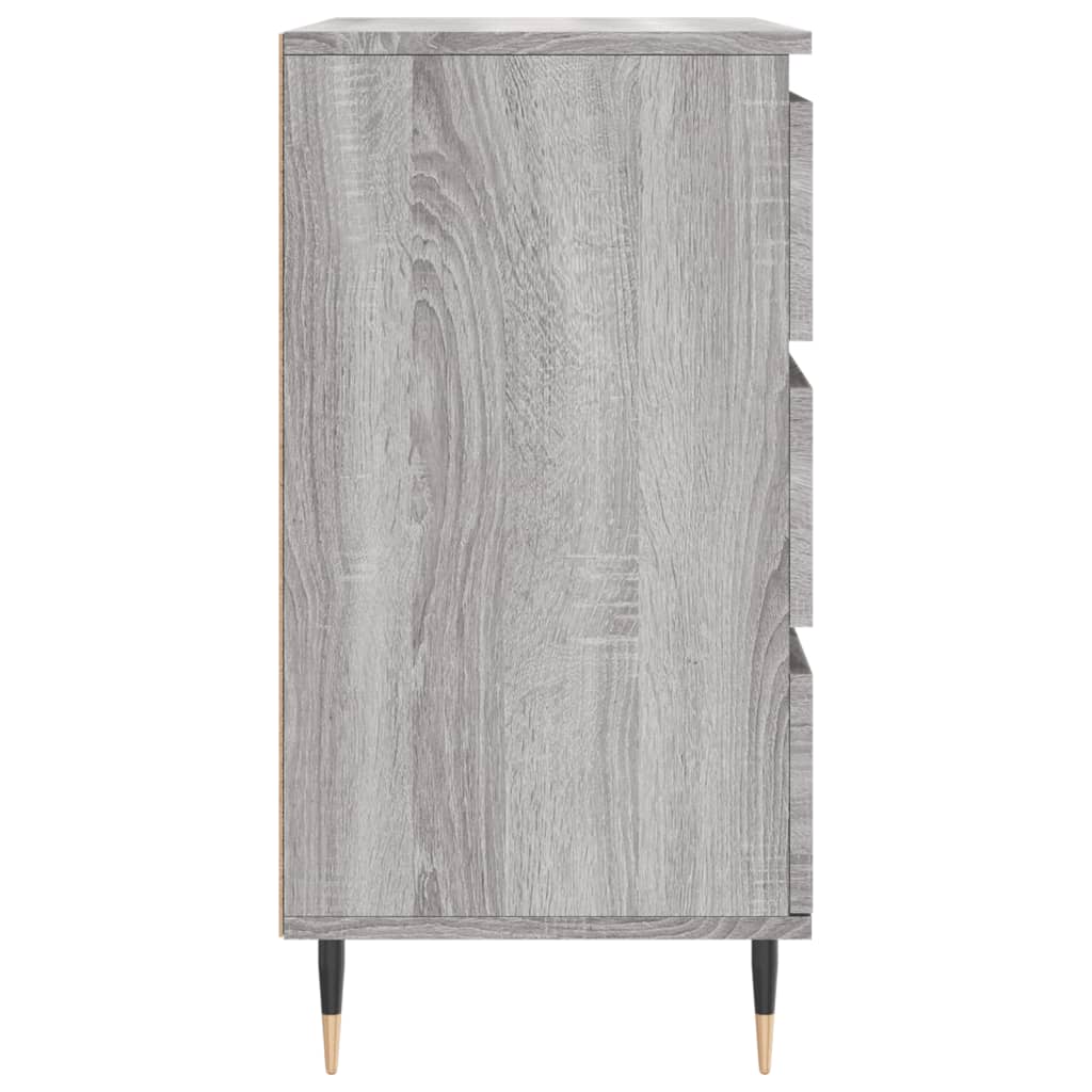 vidaXL Credenza Grigio Sonoma 60x35x70 cm in Legno Multistrato