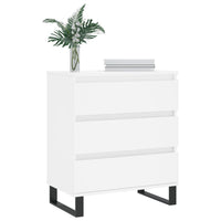 vidaXL Credenza Bianca 60x35x70 cm in Legno Multistrato
