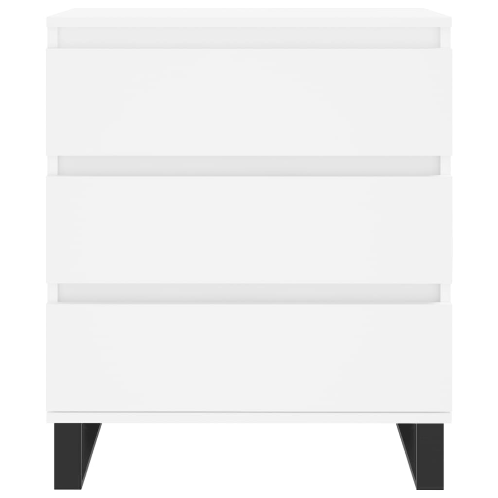 vidaXL Credenza Bianca 60x35x70 cm in Legno Multistrato