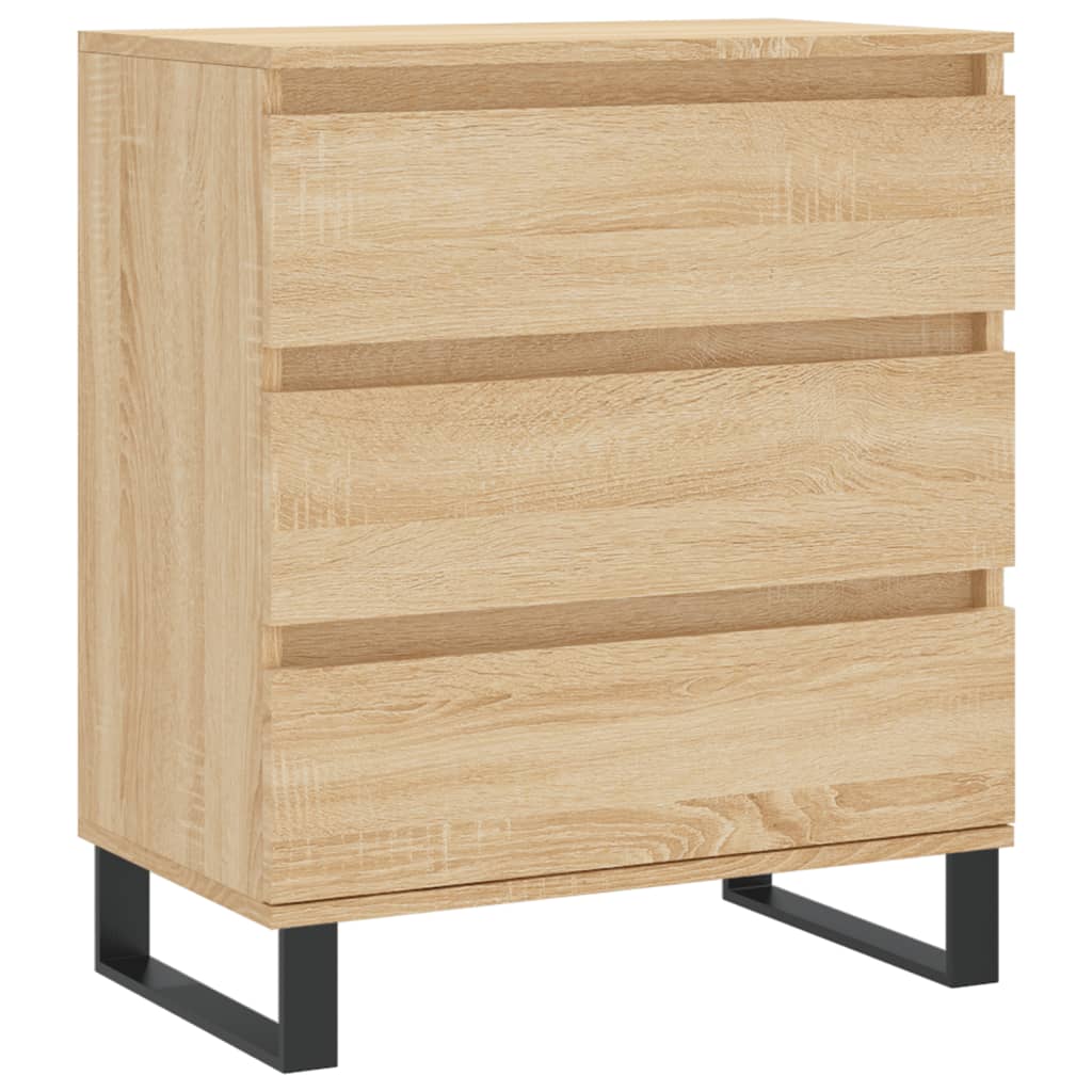 vidaXL Credenza Rovere Sonoma 60x35x70 cm in Legno Multistrato