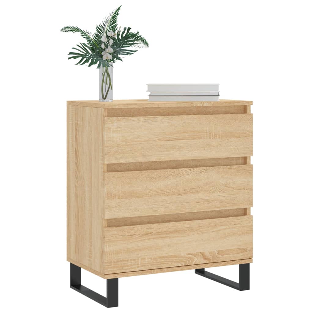 vidaXL Credenza Rovere Sonoma 60x35x70 cm in Legno Multistrato
