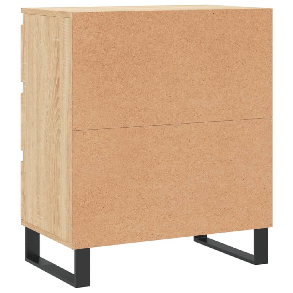 vidaXL Credenza Rovere Sonoma 60x35x70 cm in Legno Multistrato