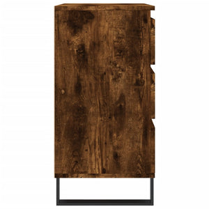 Credenza Rovere Fumo 60x35x70 cm in Legno Multistrato 827193