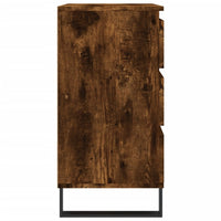 vidaXL Credenza Rovere Fumo 60x35x70 cm in Legno Multistrato