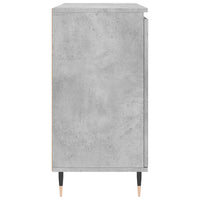 Credenza Grigio Cemento 101,5x35x70 cm in Legno Multistrato 827200
