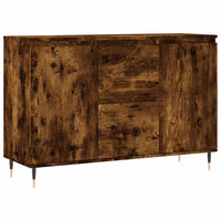 Credenza-Buffet-Armadio da cucina Rovere Fumo 101,5x35x70 cm in Legno Multistrato