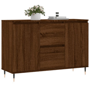 Credenza Rovere Marrone 104x35x70 cm in Legno Multistratocod mxl 104758