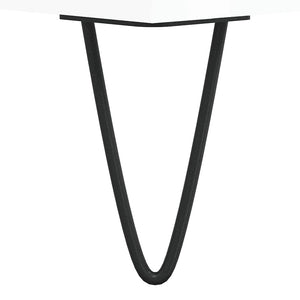 Credenza Bianco Lucido 101,5x35x70 cm in Legno Multistrato 827206