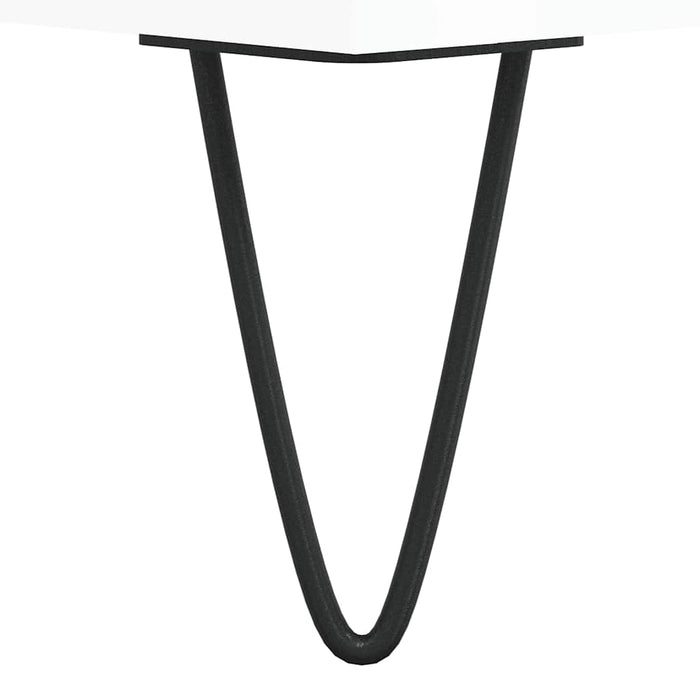 Credenza Bianco Lucido 101,5x35x70 cm in Legno Multistrato 827206