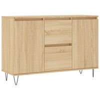 Credenza Rovere Sonoma 101,5x35x70 cm in Legno Multistrato 827207