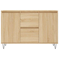Credenza Rovere Sonoma 101,5x35x70 cm in Legno Multistrato 827207