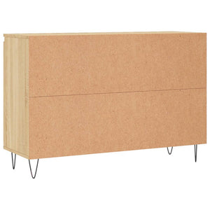 vidaXL Credenza Rovere Sonoma 101,5x35x70 cm in Legno Multistrato