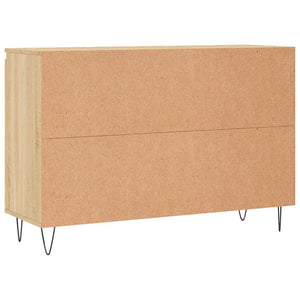 Credenza Rovere Sonoma 101,5x35x70 cm in Legno Multistrato 827207