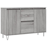 Credenza Grigio Sonoma 104x35x70 cm in Legno Multistratocod mxl 129083