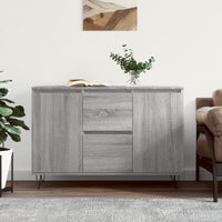 Credenza Grigio Sonoma 104x35x70 cm in Legno Multistratocod mxl 129083