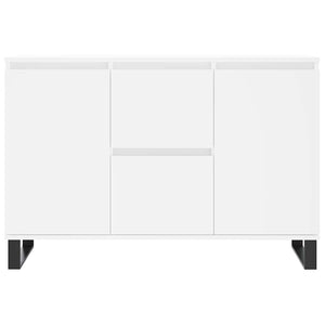 Credenza Bianca 104x35x70 cm in Legno Multistrato 827212