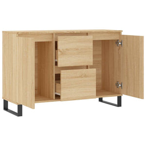 Credenza Rovere Sonoma 104x35x70 cm in Legno Multistrato 827215