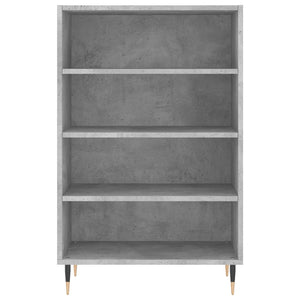Credenza Grigio Cemento 57x35x90 cm in Legno Multistrato 827224
