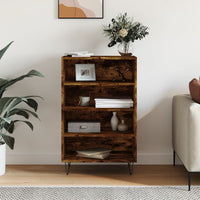 Credenza Rovere Fumo 57x35x90 cm in Legno Multistratocod mxl 129946