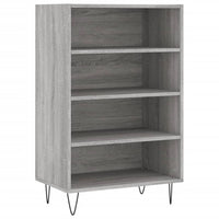 Credenza Grigio Sonoma 57x35x90 cm in Legno Multistratocod mxl 105960