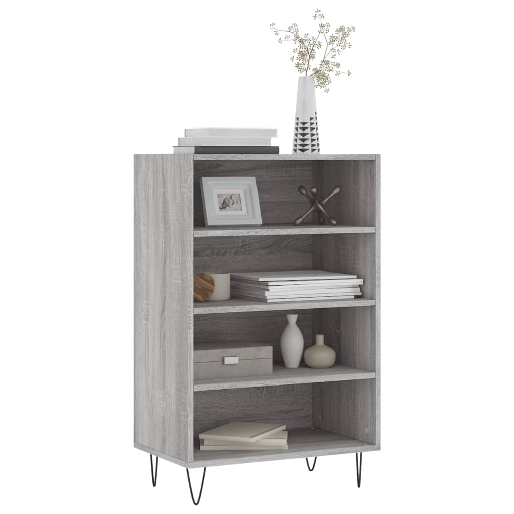 Credenza Grigio Sonoma 57x35x90 cm in Legno Multistratocod mxl 105960